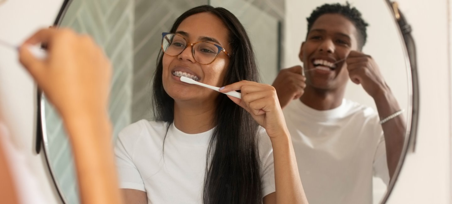 oral hygiene routine